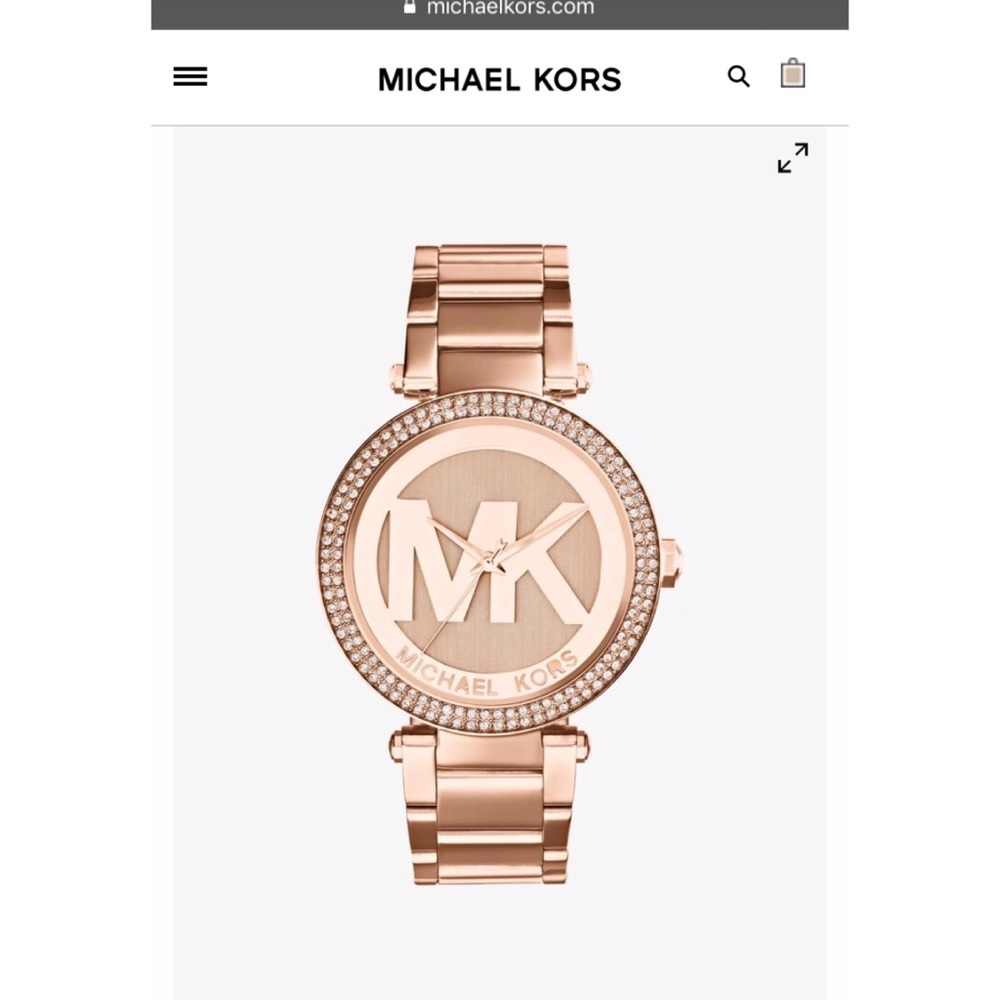 MICHAEL KORS PARKER PAVÉ WATCH!!!